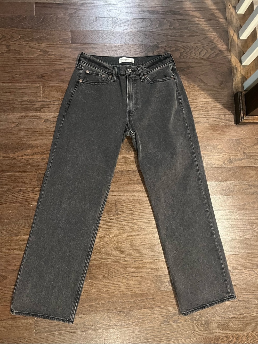 Abercrombie Curve Love Low Rise Baggy Jeans